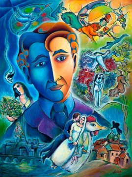 revisión después de chagall contemporáneo Marc Chagall Pinturas al óleo